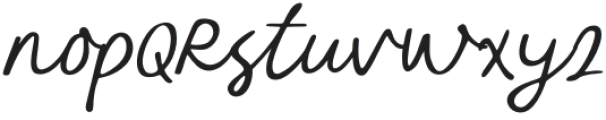 Spontaneous Charm Regular otf (400) Font LOWERCASE