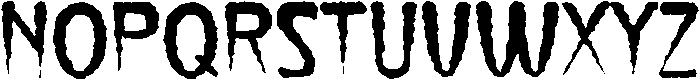 Spook Regular otf (400) Font LOWERCASE
