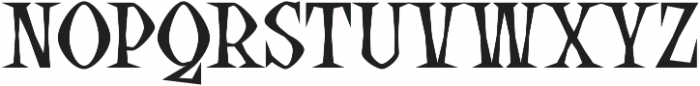 Spooktacular Medium otf (500) Font UPPERCASE