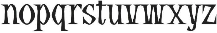 Spooktacular Medium otf (500) Font LOWERCASE