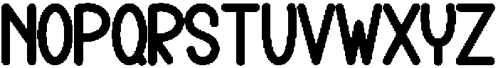 Spooky Channel Regular otf (400) Font UPPERCASE