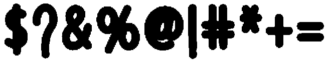 Spooky Halloween Regular otf (400) Font OTHER CHARS