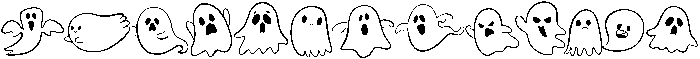 Spooky Halloween Regular otf (400) Font UPPERCASE