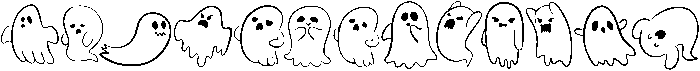 Spooky Halloween Regular otf (400) Font UPPERCASE