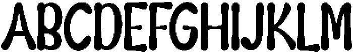 Spooky Home Regular otf (400) Font UPPERCASE