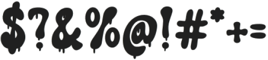 Spooky Humerus - 2 Regular otf (400) Font OTHER CHARS