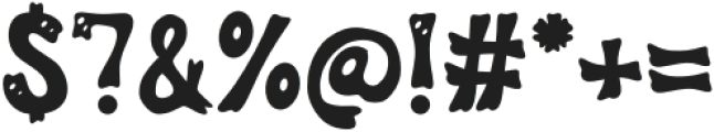 Spooky Laboratory Regular otf (400) Font OTHER CHARS