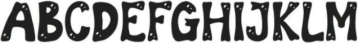 Spooky Laboratory Regular otf (400) Font UPPERCASE