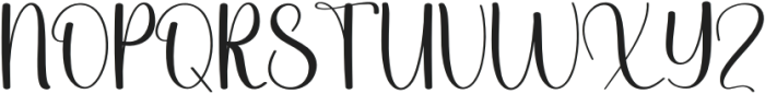 Spooky Minimalist Regular otf (400) Font UPPERCASE