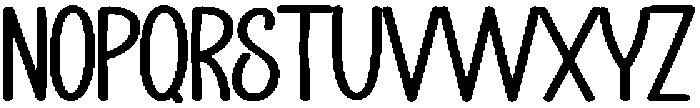 Spooky Monster Regular otf (400) Font UPPERCASE