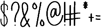 Spooky Night Regular otf (400) Font OTHER CHARS