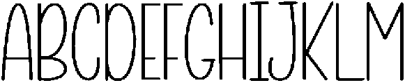 Spooky Night Regular otf (400) Font UPPERCASE