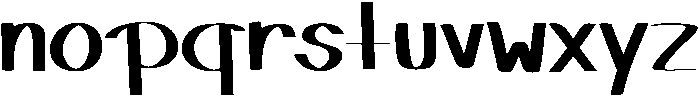 Spooky Night Regular ttf (400) Font LOWERCASE