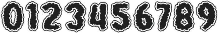 Spooky Party Bold Bold otf (700) Font OTHER CHARS