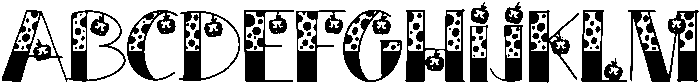 Spooky Pumpkin Regular otf (400) Font UPPERCASE