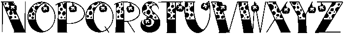 Spooky Pumpkin Regular otf (400) Font UPPERCASE