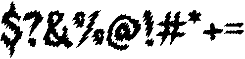 Spooky Regular otf (400) Font OTHER CHARS