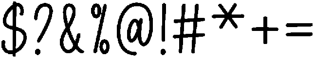 Spooky Regular otf (400) Font OTHER CHARS