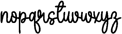 Spooky Regular otf (400) Font LOWERCASE