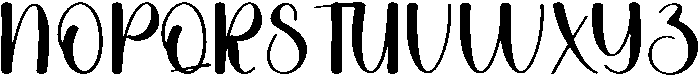 Spooky Regular otf (400) Font UPPERCASE