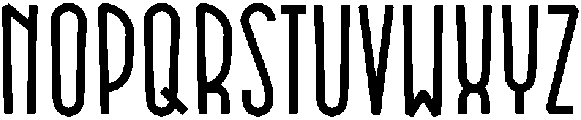 Spooky Regular otf (400) Font LOWERCASE