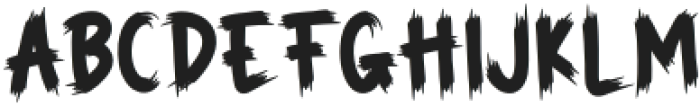 Spooky Scary Regular otf (400) Font UPPERCASE