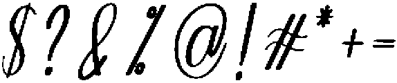 Spooky Society Regular otf (400) Font OTHER CHARS