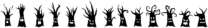 Spooky Tree Regular otf (400) FONT