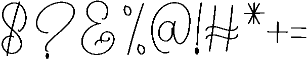 Spooky Vintage Regular otf (400) Font OTHER CHARS