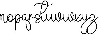 Spooky Vintage Regular otf (400) Font LOWERCASE