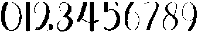 Spooky Vintage Regular otf (400) Font OTHER CHARS