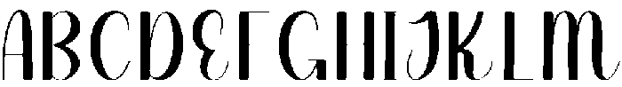 Spooky Vintage Regular otf (400) Font UPPERCASE