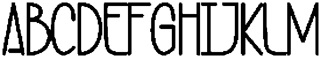 Spooky Witch Regular otf (400) Font UPPERCASE