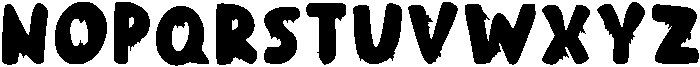 Spooky Zombies Regular otf (400) Font LOWERCASE