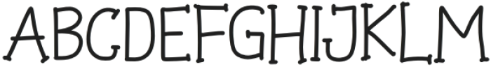 Spooky dark monogram Regular otf (400) Font LOWERCASE