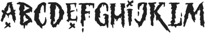 SpookyTrick-Regular otf (400) Font LOWERCASE