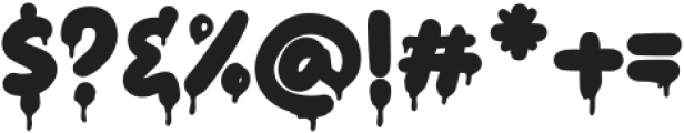 SpookyVibes-Regular otf (400) Font OTHER CHARS