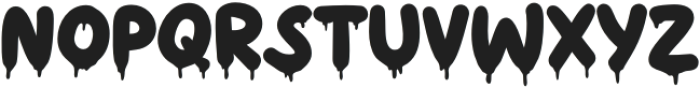 SpookyVibes-Regular otf (400) Font UPPERCASE