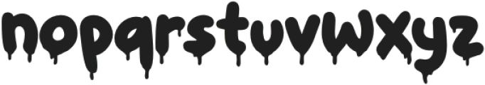SpookyVibes-Regular otf (400) Font LOWERCASE