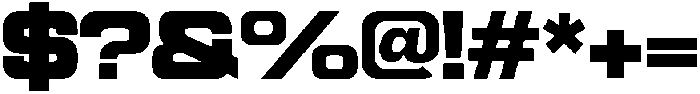 Sport Break Black ttf (900) Font OTHER CHARS