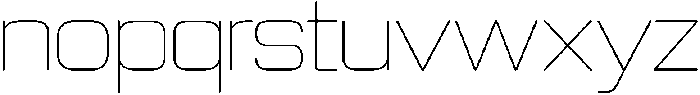 Sport Break Thin ttf (100) Font LOWERCASE