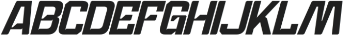 Sport Formula Italic otf (400) Font UPPERCASE