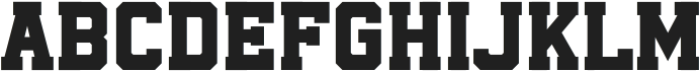 Sport Jersey Regular otf (400) Font UPPERCASE