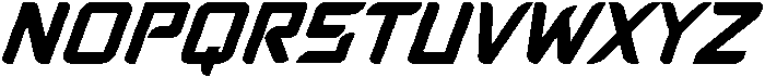 Sport Racing Italic otf (400) Font LOWERCASE