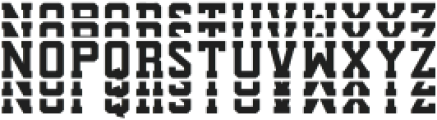 SportStacked-Regular otf (400) Font UPPERCASE