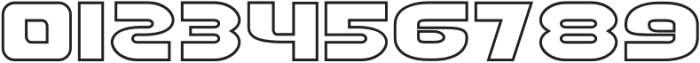 Sportify Line Regular otf (400) Font OTHER CHARS