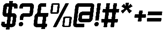 Sportiva Italic otf (400) Font OTHER CHARS