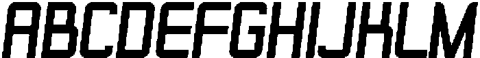 Sportiva Italic otf (400) Font UPPERCASE