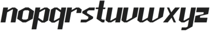 Sportland-Italic otf (400) Font LOWERCASE