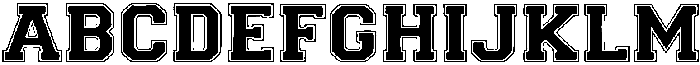 Sporty Regular otf (400) Font UPPERCASE